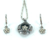 Baptism Spinner Necklace & Earrings Gift