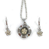 Baptism Spinner Necklace & Earrings Gift