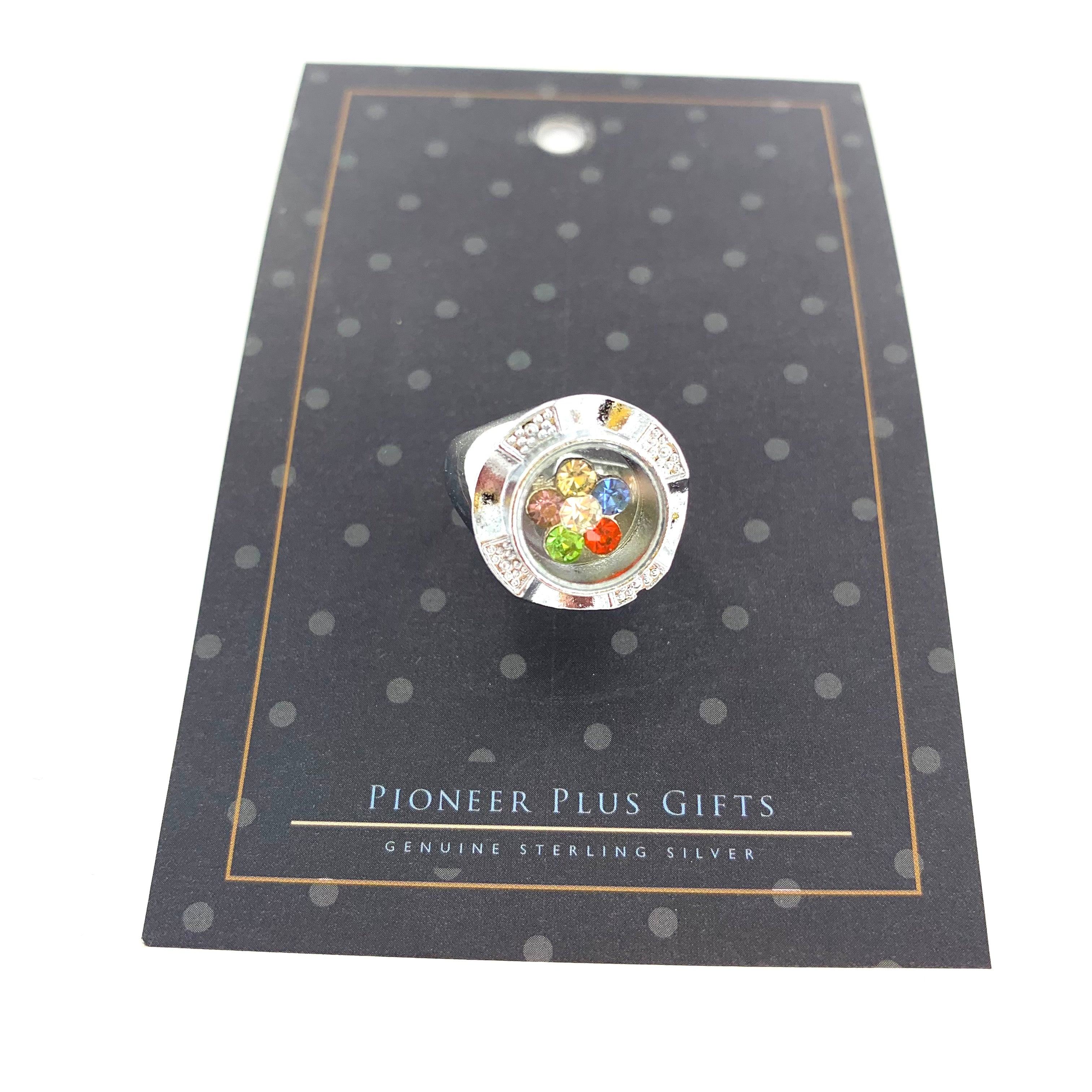 Baptism Spinner Ring-Multi-size 5