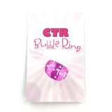 CTR Pink Polka Dot Bubble Ring