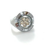 Baptism - Ring - Spinner - White - Size 4