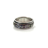 I know my savior lives-spinner mood ring