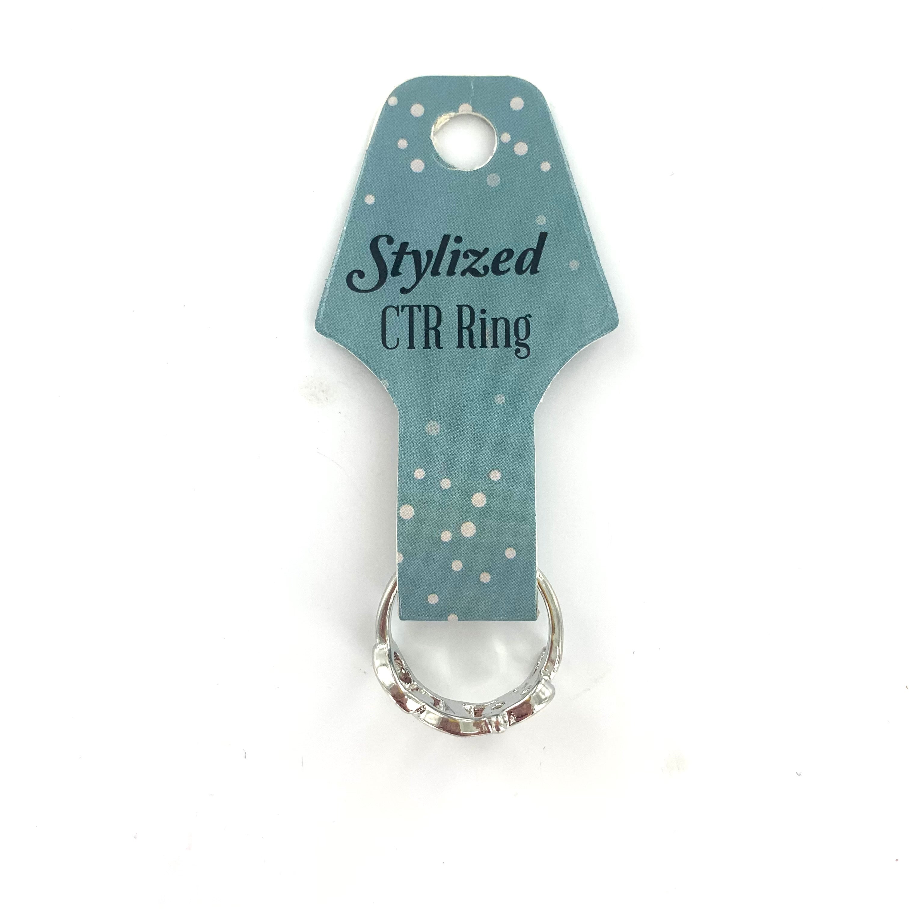CTR - Ring - Silver - Stylized - Cedar Fort Publishing & Media
