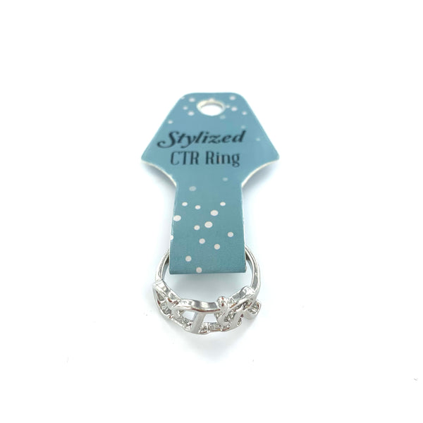 CTR - Ring - Silver - Stylized - Cedar Fort Publishing & Media