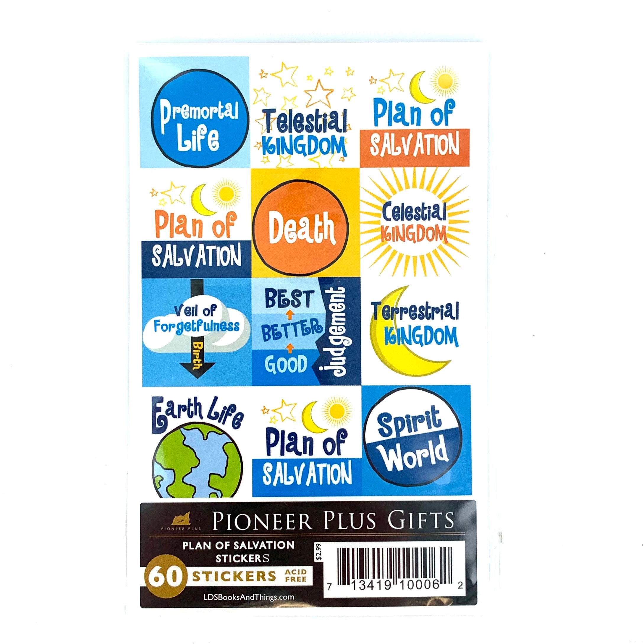Plan of Salvation Stickers - Cedar Fort Publishing & Media