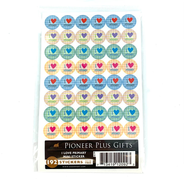 I Love Primary- Mini Stickers