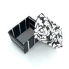Ring Box - Damask Black Stripe