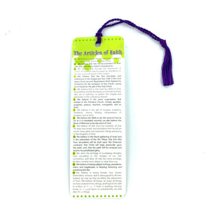 Articles of Faith - Bookmark