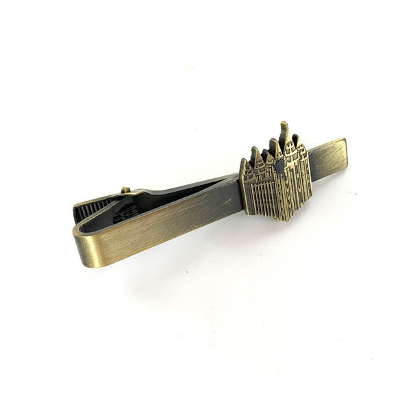 Tie Clip Salt Lake Temple Gold