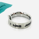 I Love Jesus Ring