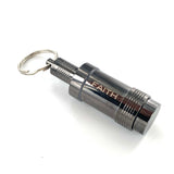 Stainless Steel Oil Vial Dropper Antique Dark Bronze