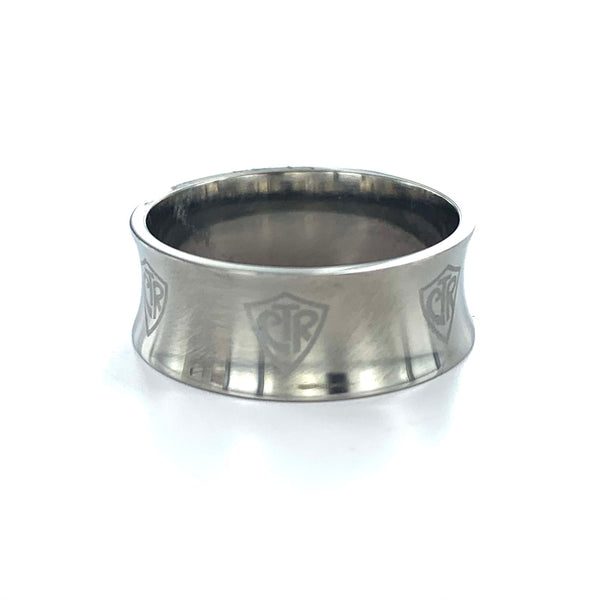 Titanium Surge Ring with CTR Shields - Cedar Fort Publishing & Media