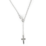 F124, F174 Infinity Cross Necklace