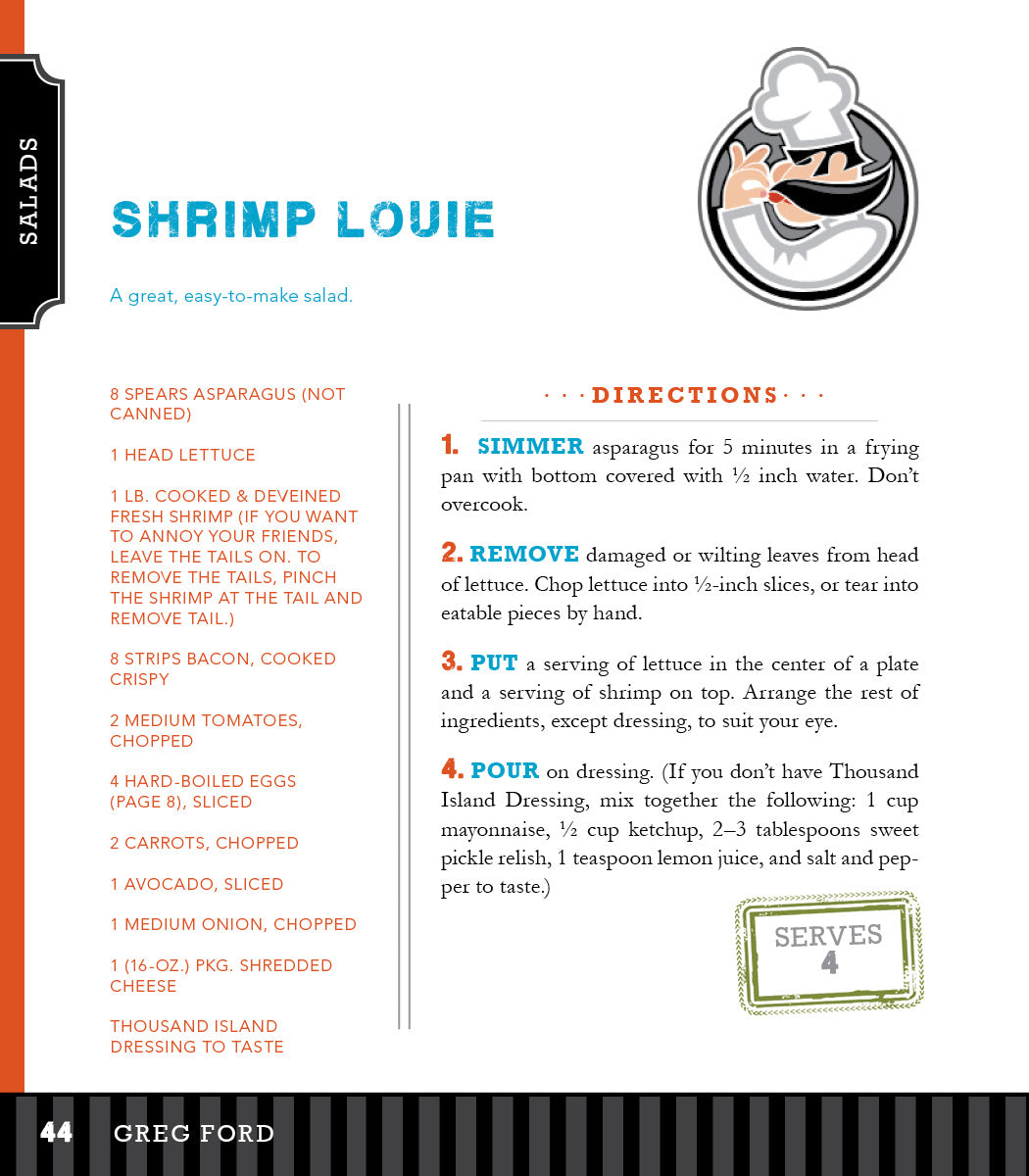 No Girls Allowed: Cookbook for Men