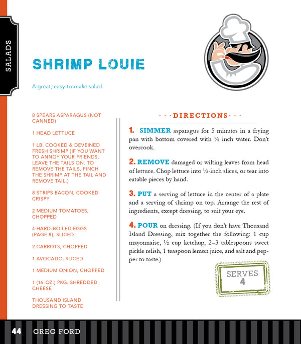 No Girls Allowed: Cookbook for Men