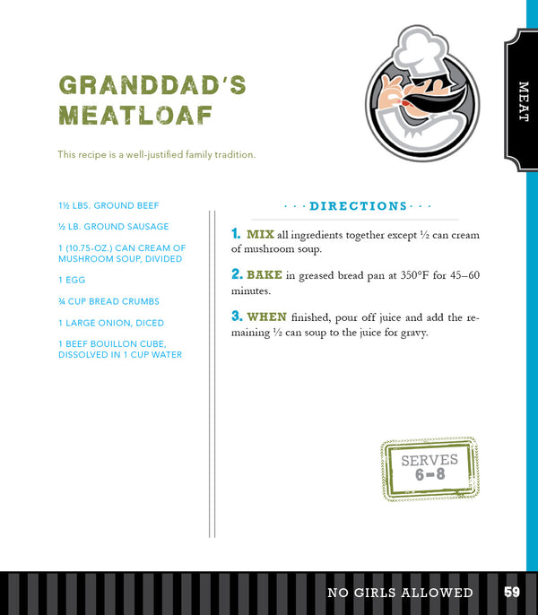 No Girls Allowed: Cookbook for Men