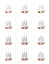 Salt Lake Temple Watercolor - Stickers