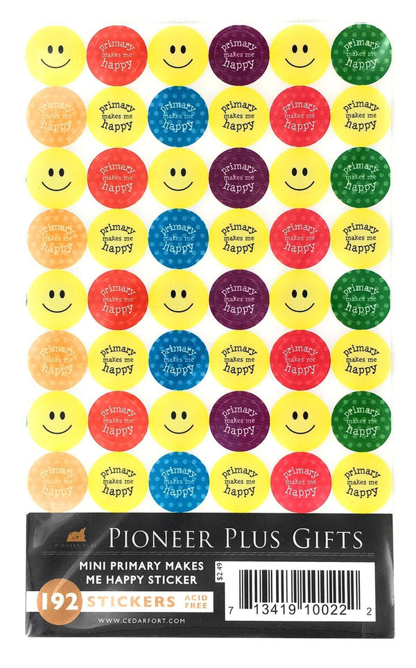 Primary Makes Me Happy - Stickers - Mini