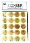 B325 Sticker Young Women Gold