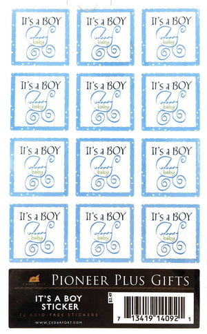 B722, B752 Sticker It's A Boy