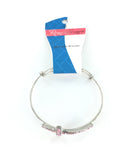 F135, Below pick In Remembrance Adjustable Bracelet-pink