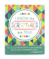 I Know the Scriptures Are True - Art Print - 8x10