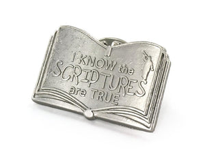 I Know the Scriptures Are True - Tie Tack