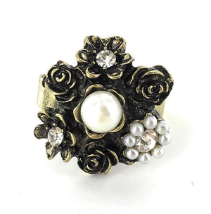 Sage / Ring / Pearl Bouquet