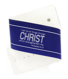 All Things through Christ - Scripture Carrier