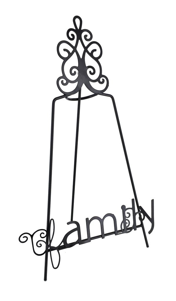 Metal Easel (Black) - Family