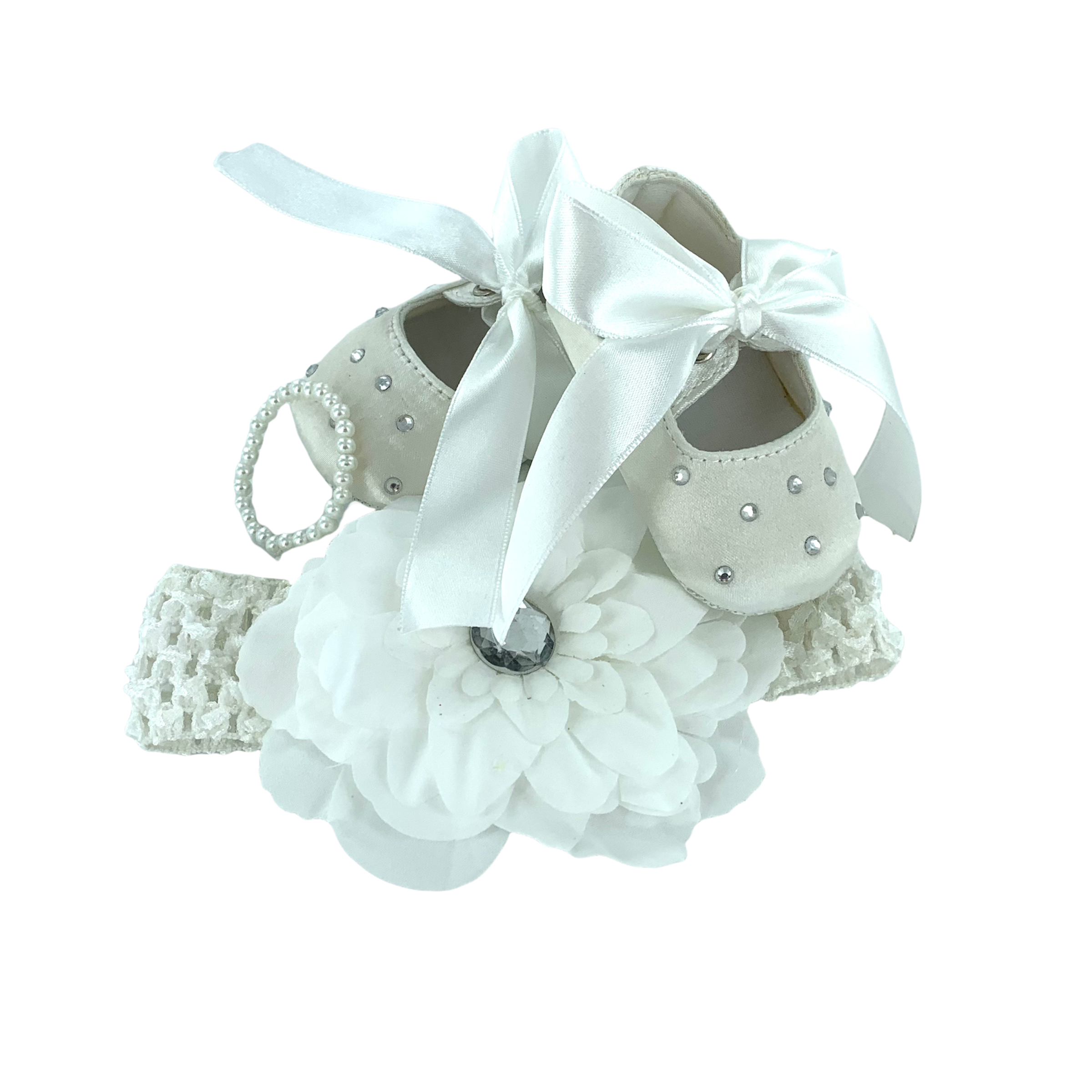 Baby Blessing - Gift Pack - White Sparkles