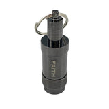 Stainless Steel Oil Vial Dropper Antique Dark Bronze