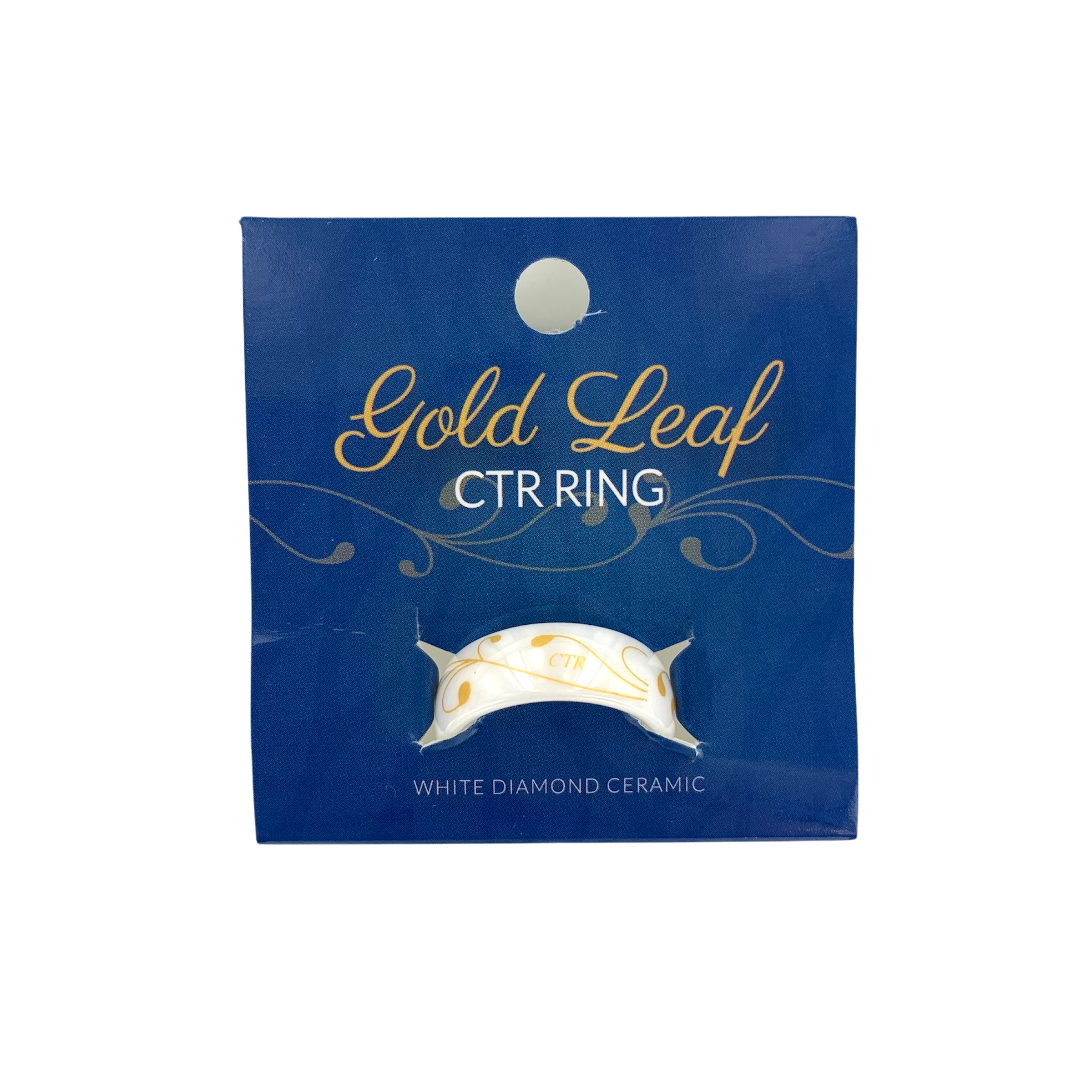 Gold Leaf CTR Ring - Cedar Fort Publishing & Media