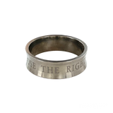 Titanium Surge Choose The Right- Ring