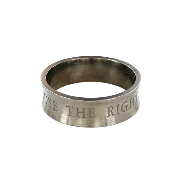 Titanium Surge Choose The Right- Ring