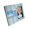 Blue Stripes Baptism Frame