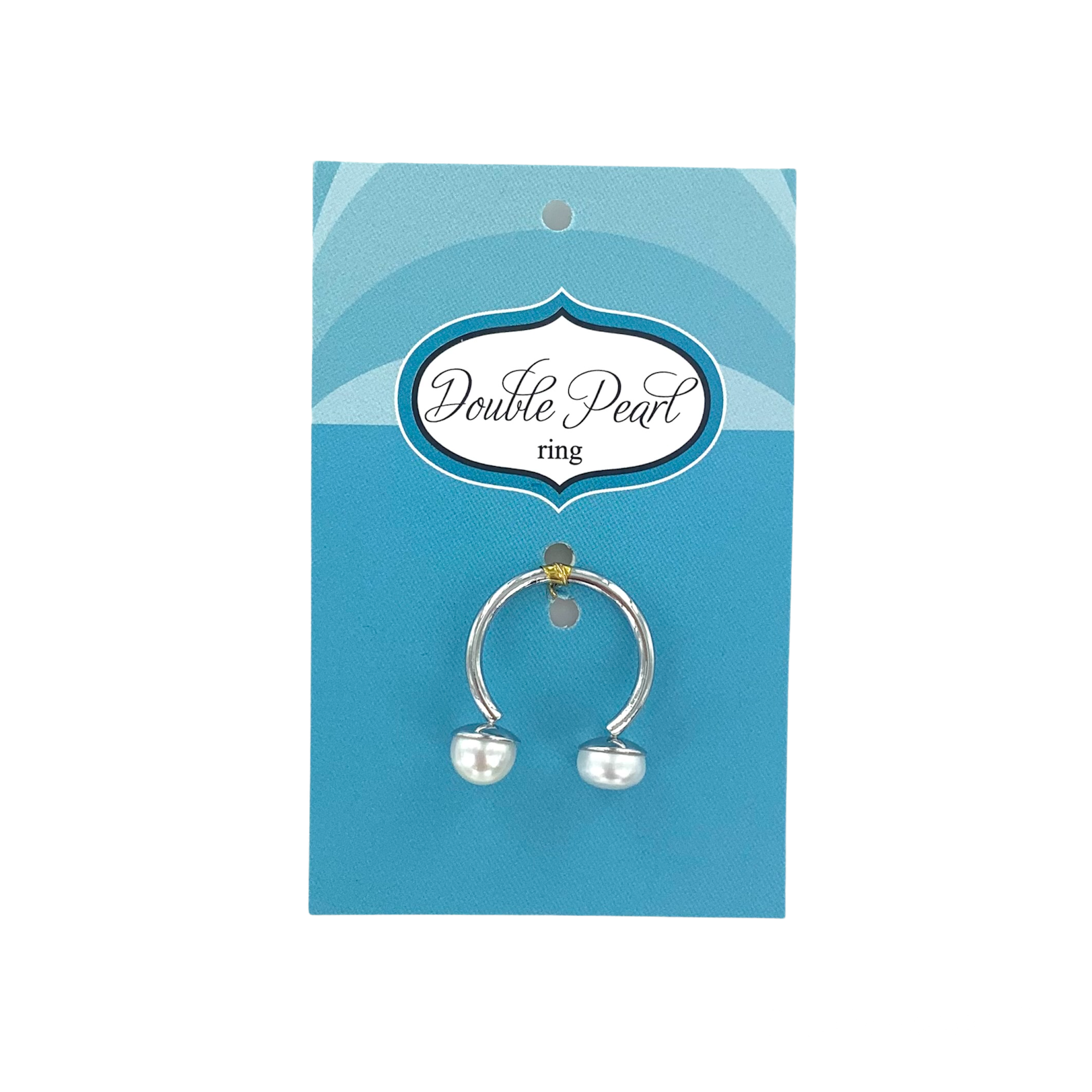 Double Pearl Ring