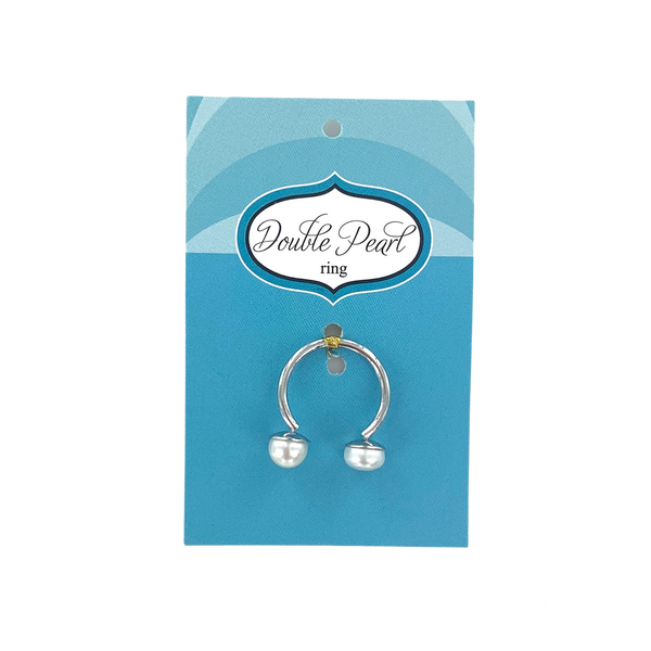 Double Pearl Ring