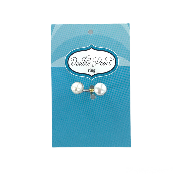 Double Pearl Ring