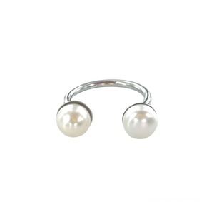 Double Pearl Ring