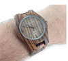 Valiant Men's Wooden Watch - Zebra Wood