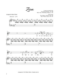 Zion - Sheet Music - Download (from "Zion" by Blake Gillette)