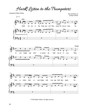 Hark! Listen to the Trumpeters - Sheet Music - Download (from "Zion" by Blake Gillette)
