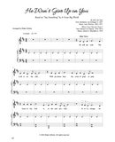 He Won't Give Up on You - Sheet Music - Downloads (from "Zion" by Blake Gillette)
