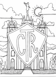 Baptism Coloring Greeting Cards (6 pack)