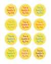 Stickers - Sunshine in My Soul - 6pk