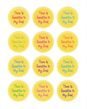 Stickers - Sunshine in My Soul - 6pk