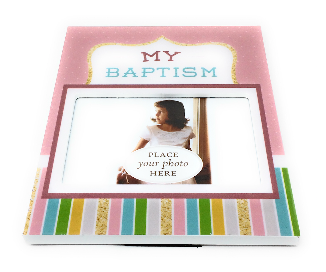 Baptism Picture Frame - Girl