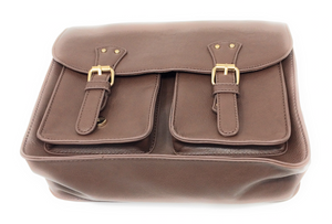Brown Leather Satchel
