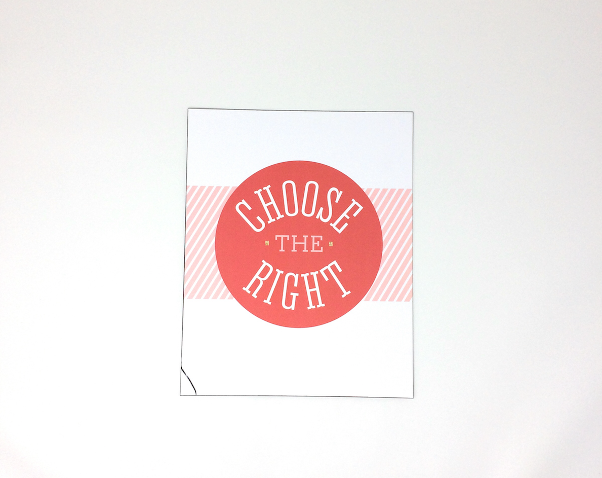 I Am A Child of God (Art Print) Pink
